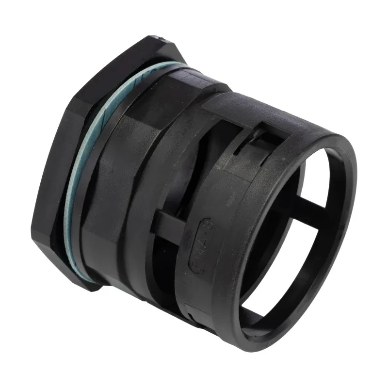 PMA Black Polyamide 6 Conduit Fitting 48 mm Nominal Size PG48 Thread IP68 Rated BVNV-P488