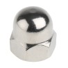 RS PRO Bright Zinc Stainless Steel Dome Nut Metric M12 Overall Height 22mm DIN 1587 A4 Grade 248-4523
