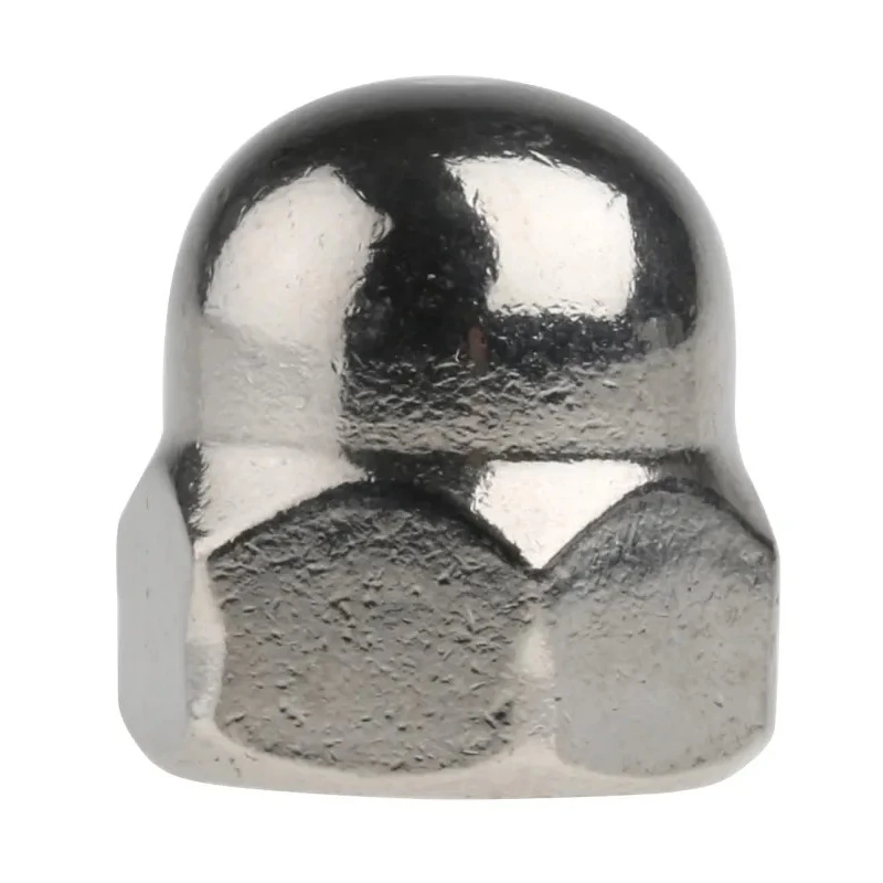 RS PRO Bright Zinc Stainless Steel Dome Nut Metric M12 Overall Height 22mm DIN 1587 A4 Grade 248-4523