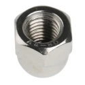 RS PRO Bright Zinc Stainless Steel Dome Nut Metric M12 Overall Height 22mm DIN 1587 A4 Grade 248-4523