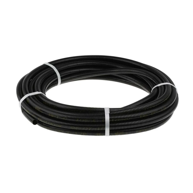 PMA Plastic Flexible Conduit, 16 mm Nominal Diameter, 10 m Length, Black, IP68, PCLT-12B