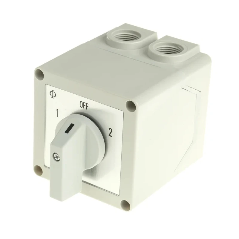 Kraus & Naimer Cam Switch 3 Position 32 A Panel Mount 4 Pole Screw Terminal C26.A213/GBA007.*PF