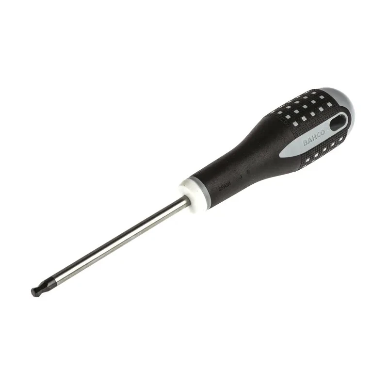 Bahco Standard Hexagon Screwdriver, 5 mm Tip, 100 mm Blade Length, 222 mm Overall Length BE-8705
