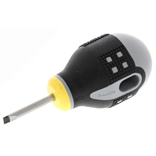 Bahco Stubby Screwdriver, 25 mm Blade, 83 mm Overall, Insulated, Ergonomic Handle BE-8340