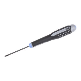 Bahco Standard Screwdriver, Pozidriv PZ0 Tip, 60 mm Alloy Steel Blade, 163 mm Overall BE-8800