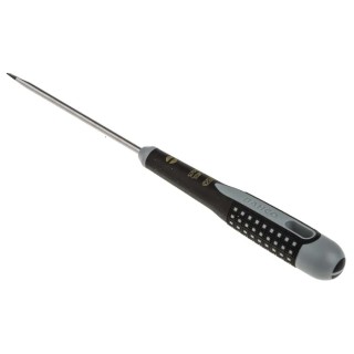Bahco Standard Screwdriver with 75 mm Alloy Steel Blade, Insulated Bi-Material Handle, 178 mm Overall Length BE-8020L
