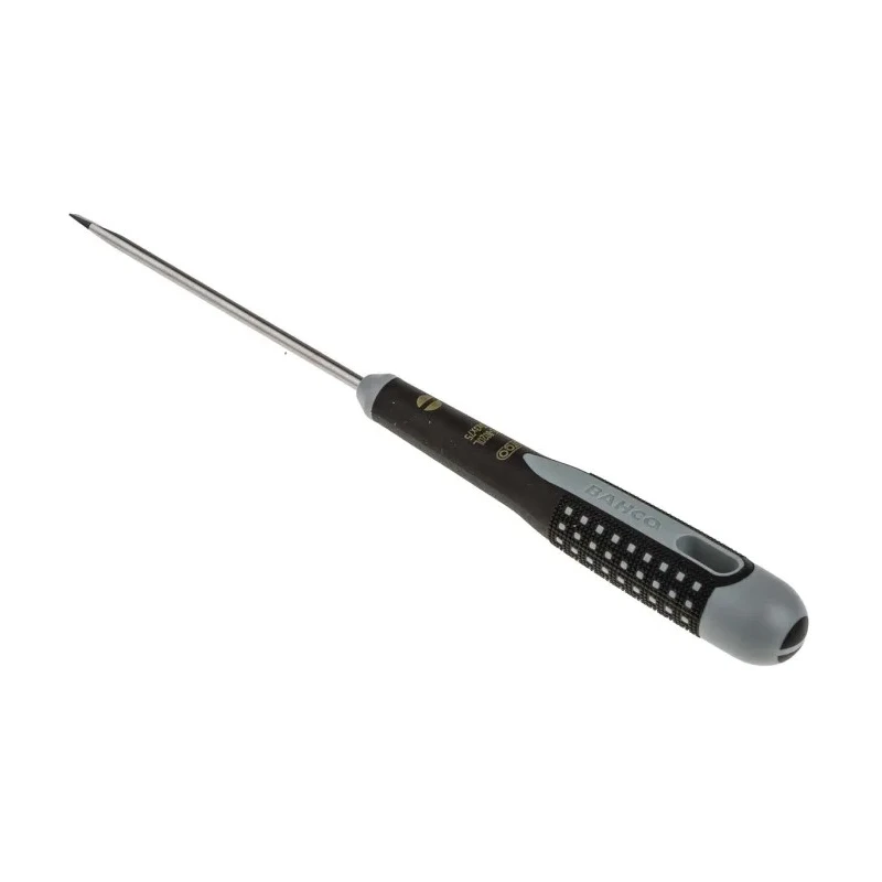 Bahco Standard Screwdriver with 75 mm Alloy Steel Blade, Insulated Bi-Material Handle, 178 mm Overall Length BE-8020L