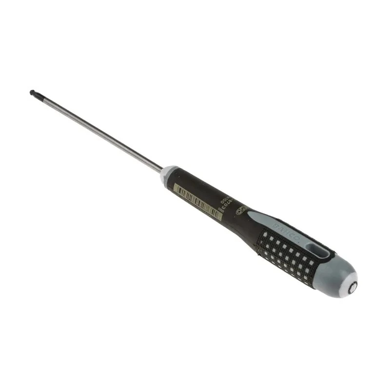 Bahco Standard Hexagon Screwdriver 3 mm Tip, 100 mm Blade Length, 222 mm Overall Length BE-8703