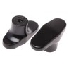 RS PRO Black Duroplast 1-Arm Clamping Knob, Threaded Hole, 60 mm Diameter, 9 mm Thread Length 267-0825