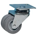 Guitel Hervieu Swivel Castor, 60 kg Load Capacity, 50 mm Thermoplastic Wheel, Pressed Steel Frame 21831200