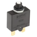 ETA Thermal Circuit Breaker 1-Pole Panel Mount 5A Current Rating 250V AC 28V DC 1658-G21-02-P10-5A
