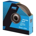 Norton Abrasive Paper Cloth Roll Aluminium Oxide P180 Grit Very Fine Grade 25m x 38mm 63642531806