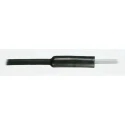 TE Connectivity Halogen Free Heat Shrink Tubing Black 19 mm Sleeve Diameter x 1.2 m Length 3:1 Ratio XFFR-07X4