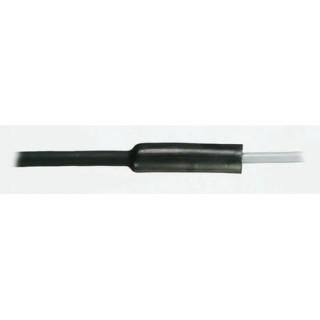 TE Connectivity Halogen Free Heat Shrink Tubing Black 19 mm Sleeve Diameter x 1.2 m Length 3:1 Ratio XFFR-07X4