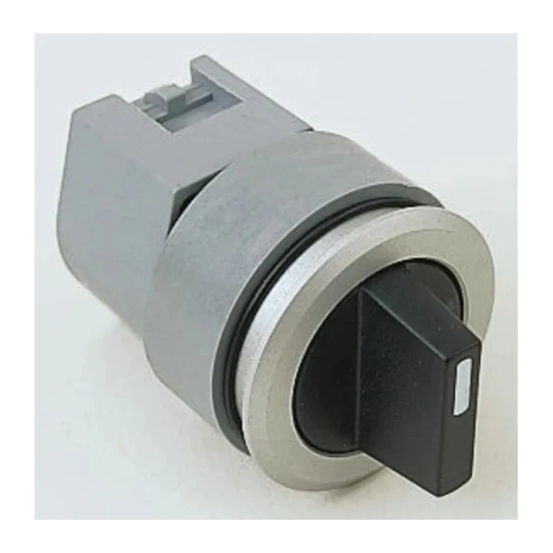 EAO 4 Series 3 Position Selector Switch Head 30.5mm Cutout Black IP65 704.403.018