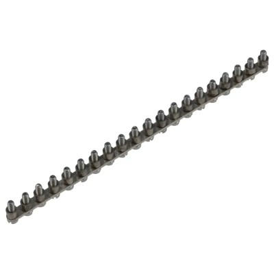 Entrelec BJD Series Metal Jumper Bar for Use with DIN Rail Terminal Blocks BJD6 - 1SNA178033R2600