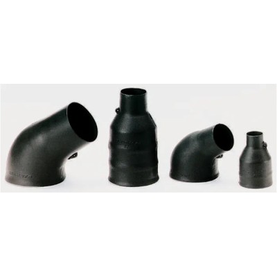 TE Connectivity Heat Shrink Boot, Straight, LFH Polyolefin, Black, 36 mm 202K153-100-0