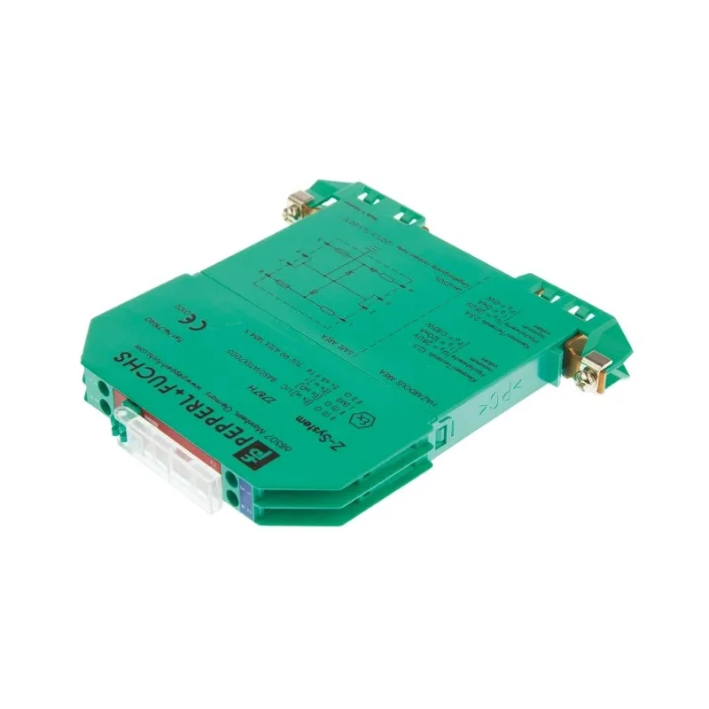 Pepperl + Fuchs 2 Channel DIN Rail Mount Zener Barrier ATEX Certified 28V DC 120mA Z 787.H