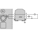 Pepperl + Fuchs 2 Channel DIN Rail Mount Zener Barrier ATEX Certified 28V DC 120mA Z 787.H
