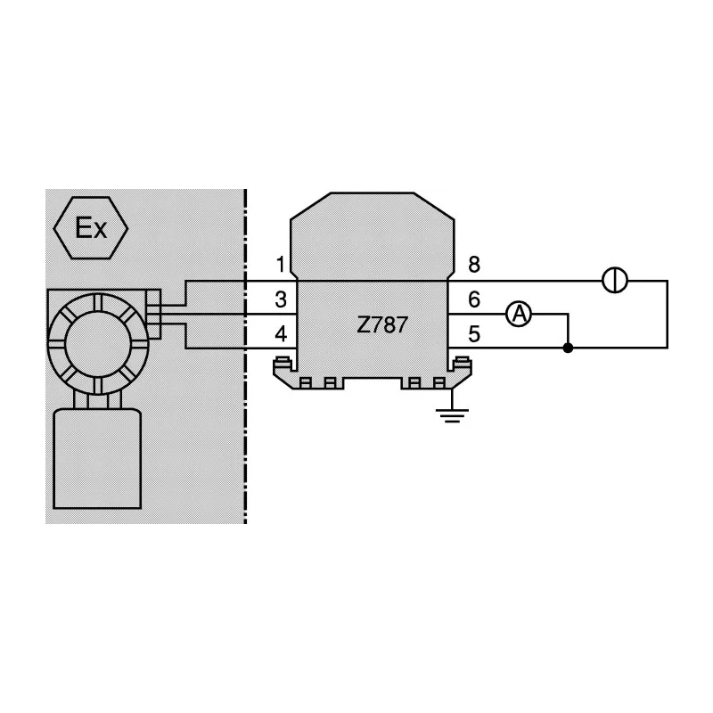 Pepperl + Fuchs 2 Channel DIN Rail Mount Zener Barrier ATEX Certified 28V DC 120mA Z 787.H