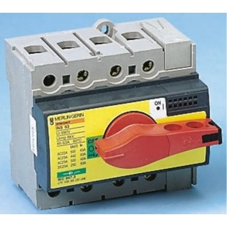 Schneider Electric 4-Pole Surface Isolator Switch IP40 63A 22kW ComPacT INS 28919
