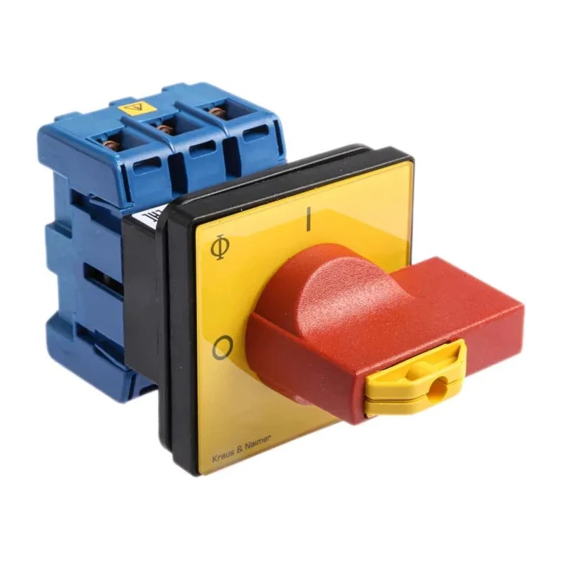 Kraus & Naimer 3-Pole Panel Mount Isolator Switch IP65, 40A, 5.5W KG41B.T203/GBA016.E
