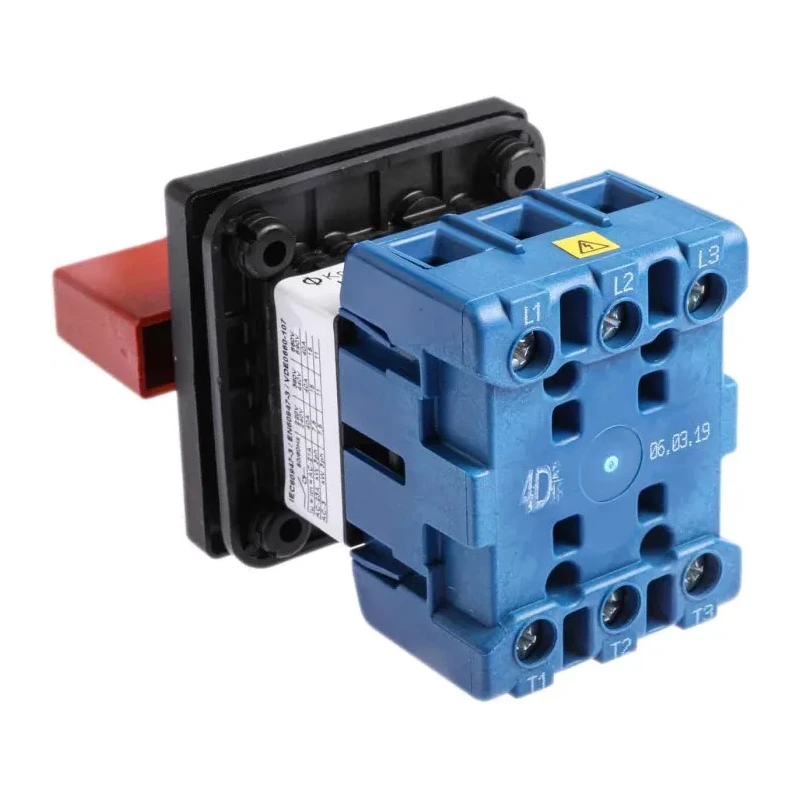Kraus & Naimer 3-Pole Panel Mount Isolator Switch IP65, 40A, 5.5W KG41B.T203/GBA016.E