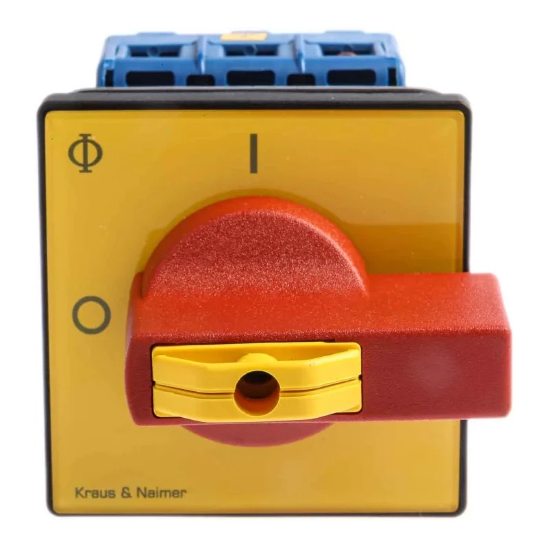 Kraus & Naimer 3-Pole Panel Mount Isolator Switch IP65, 40A, 5.5W KG41B.T203/GBA016.E