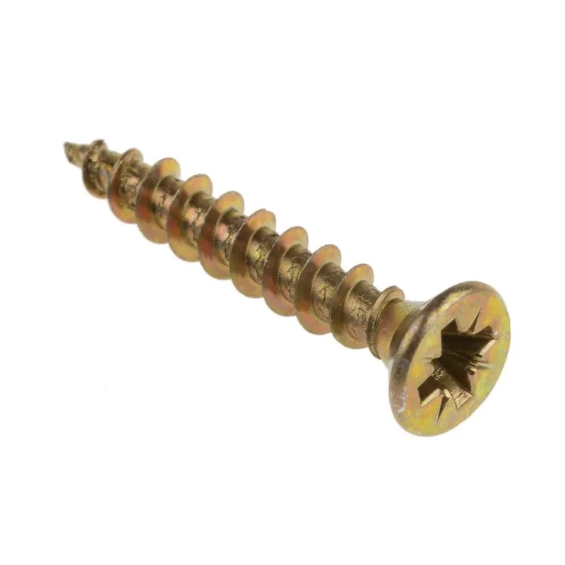 RS PRO Pozidriv Countersunk Steel Wood Screw Passivated Zinc Plated 6 mm Thread 40 mm Length 263-1965