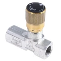 RS PRO In Line Mounting Hydraulic Flow Control Valve G 1/4 in 210 bar 20L/min 283-4013