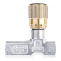 RS PRO In Line Mounting Hydraulic Flow Control Valve G 1/4 in 210 bar 20L/min 283-4013