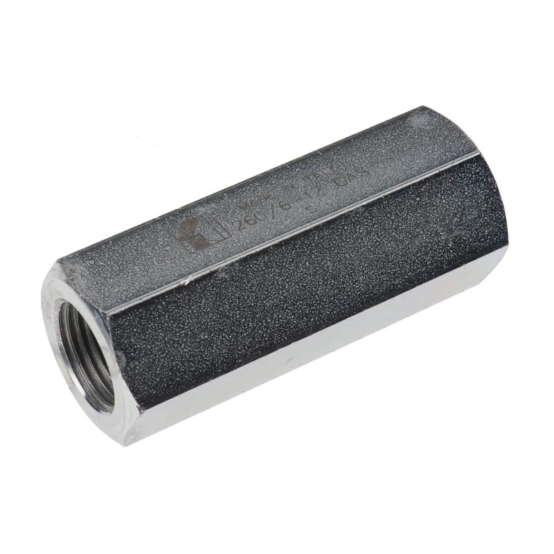 RS PRO Steel In Line Mount Hydraulic Check Valve G Thread 55 L/min Flow Rate 0.35 bar Cracking Pressure 283-8318