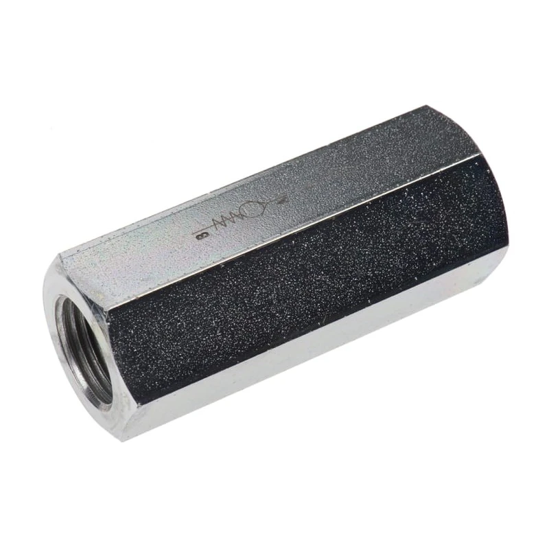 RS PRO Steel In Line Mount Hydraulic Check Valve G Thread 55 L/min Flow Rate 0.35 bar Cracking Pressure 283-8318