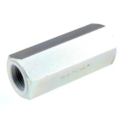 RS PRO Steel In Line Mount Mounting Hydraulic Check Valve G 80L/min 0.35 bar Cracking Pressure 283-8324