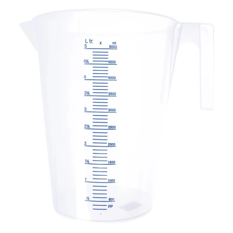 RS PRO Polypropylene 5L Beaker Lightweight Laboratory Measuring Jug United Kingdom 263-2586