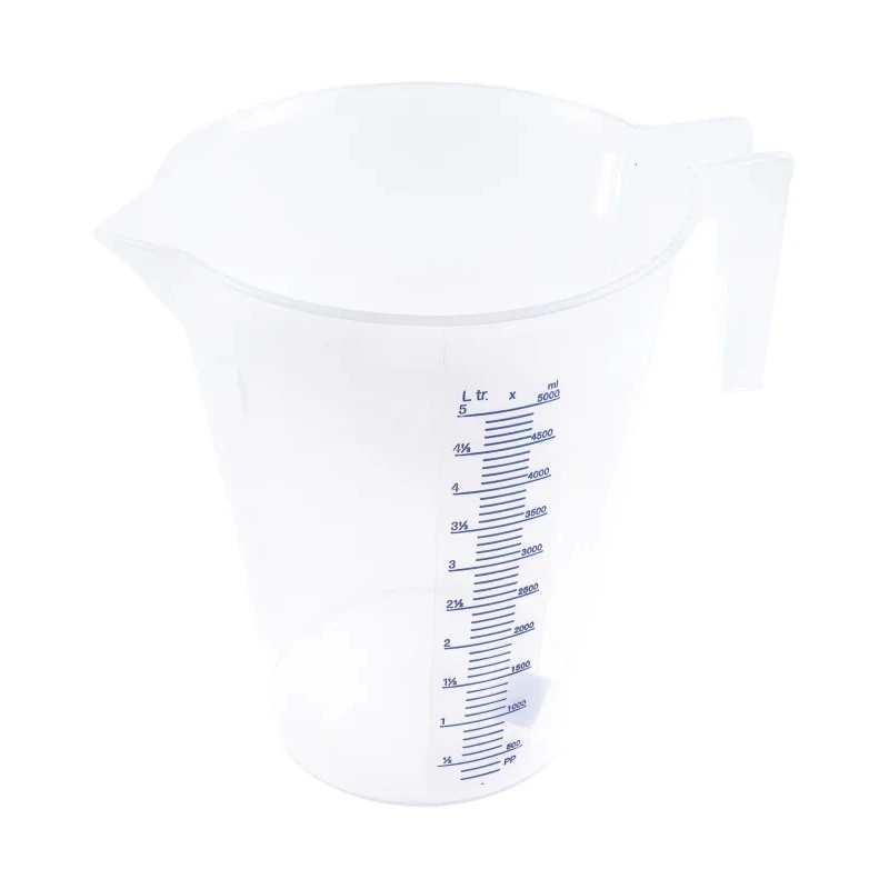 RS PRO Polypropylene 5L Beaker Lightweight Laboratory Measuring Jug United Kingdom 263-2586