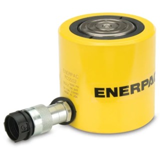 Enerpac Portable Low Height Hydraulic Cylinder Single Acting 50t Capacity 60mm Stroke Length 700 bar Maximum RCS502