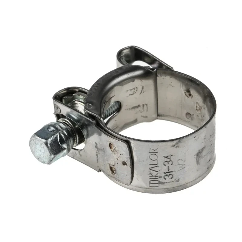 RS PRO Hose & Jubilee Clip Bolt Drive Zinc Plated Steel Bolt Stainless Steel Band 20mm Width 31-34mm ID 265-0196