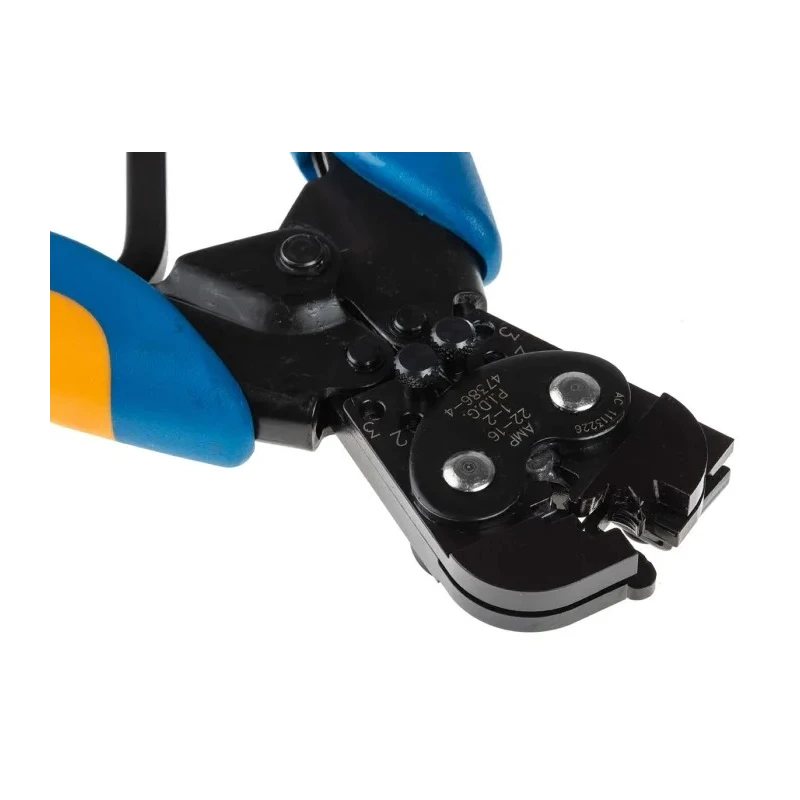 TE Connectivity CERTI-CRIMP II Manual Hand Crimp Tool for PIDG Splices, Plasti-Grip Terminals, 0.3 to 1.25 mm² Wire 47386-4
