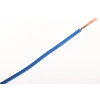 Staubli Blue Equipment Wire 20 AWG 129x0.07mm Copper Strands 100m Length 500V FlexiVolt Series 285-7858
