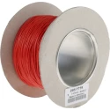 Alpha Wire FlexiVolt Series Red Hook Up Wire, 23 AWG, 66x0.07 mm Core Strands, 100 m Length, Polyvinyl Chloride 285-7779