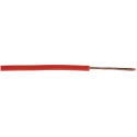 Alpha Wire FlexiVolt Series Red Hook Up Wire, 23 AWG, 66x0.07 mm Core Strands, 100 m Length, Polyvinyl Chloride 285-7779