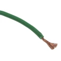 Staubli FlexiVolt Series Green Equipment Wire 20 AWG 129x0.07 mm Core Strands 100 m 500V RoHS Compliant 285-7870