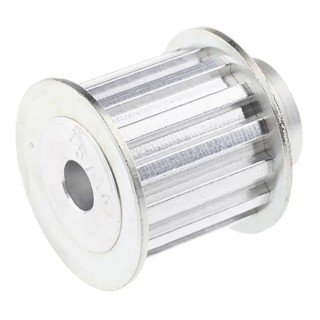 RS PRO Aluminium Timing Belt Pulley 16 mm Belt Width 5 mm Pitch 14 Tooth A1 27T5/14-2