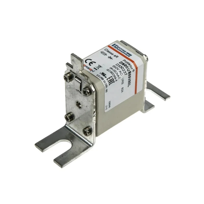 Mersen 80A German Standard Fuse NH00 690V AC Fast Acting Resin Body NH00 339365