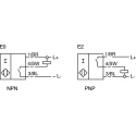Pepperl + Fuchs Block Inductive Proximity Sensor PNP 3V 2 mm Detection Distance 30 V dc 100mA NBB2-V3-E2