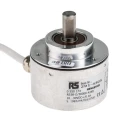 Hengstler RI58-O Series Incremental Encoder 30V dc, 500 ppr, Push Pull Signal, Solid 10 mm Shaft RS58-O/500EK.42KB