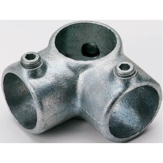 RS PRO 3-Way Connector Connecting Component Strut Profile Type 1 Round Tube Size 33.7 mm 286-3421