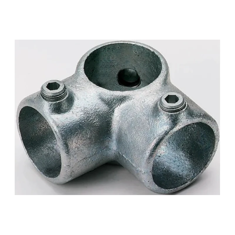 RS PRO 3-Way Connector Connecting Component Strut Profile Type 1 Round Tube Size 33.7 mm 286-3421