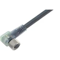 binder Male 3 Way Right Angle to Female Unterminated Sensor Actuator Cable 5 m 60V IP65 IP67 79 3404 55 03